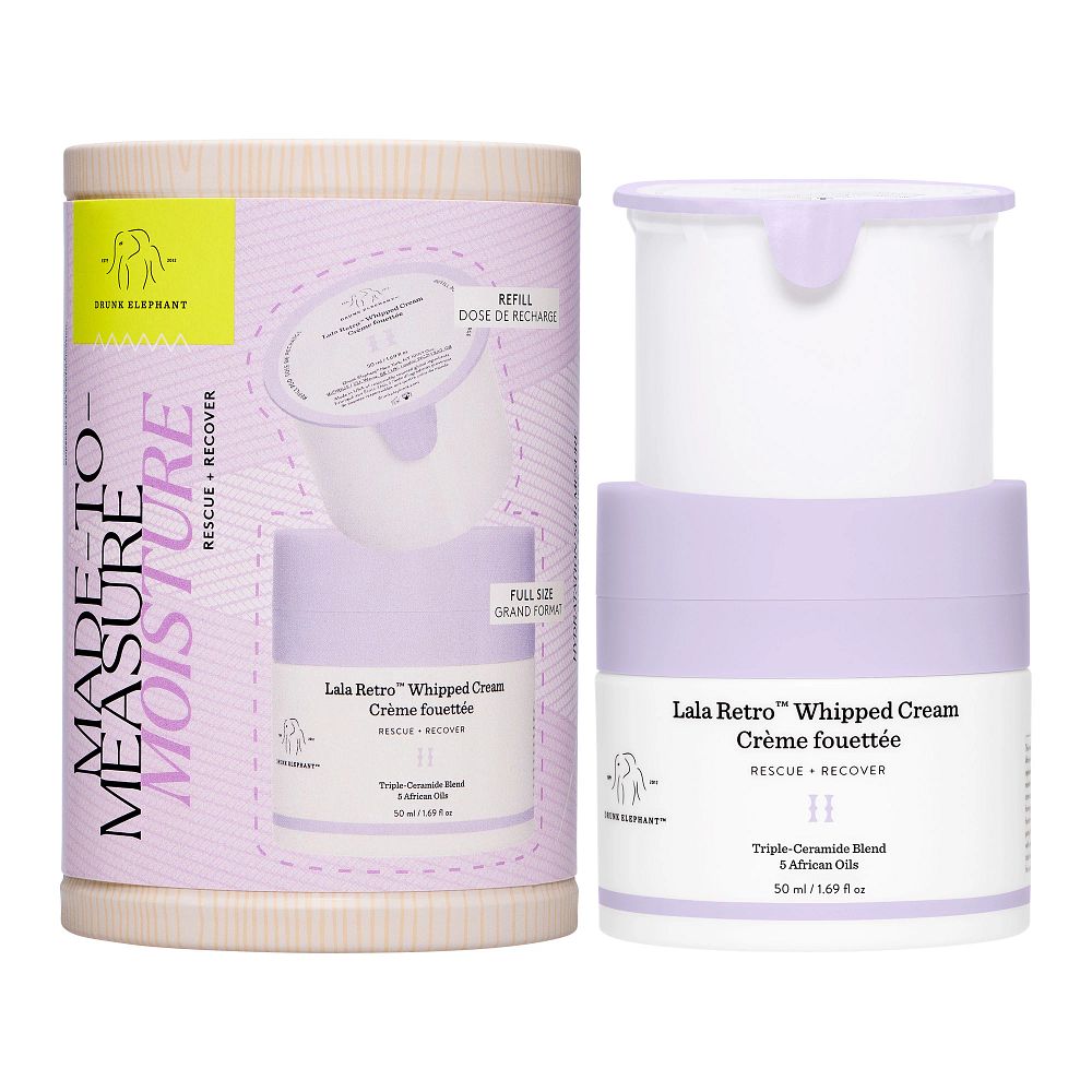 MADE-TO-MEASURE MOISTURE RESCUE + RECOVER: LALA RETRO + REFILL (SET PARA CUIDADO DE LA PIEL)